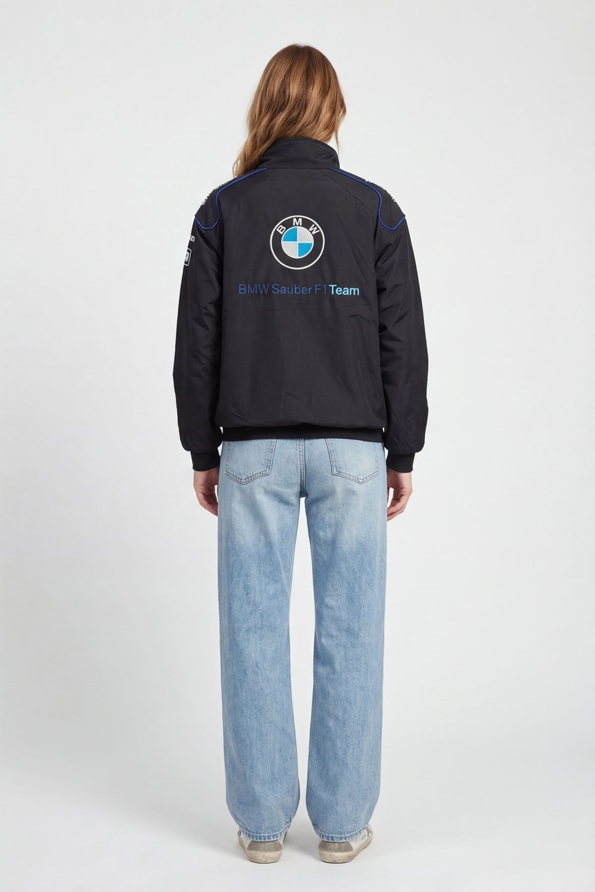 BMW F1 Vintage Racing Jacket – Black Edition