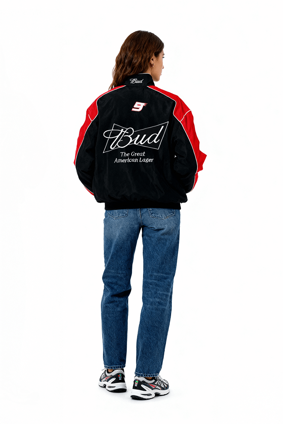 Budweiser Racing Vintage Jacke - Black Edition