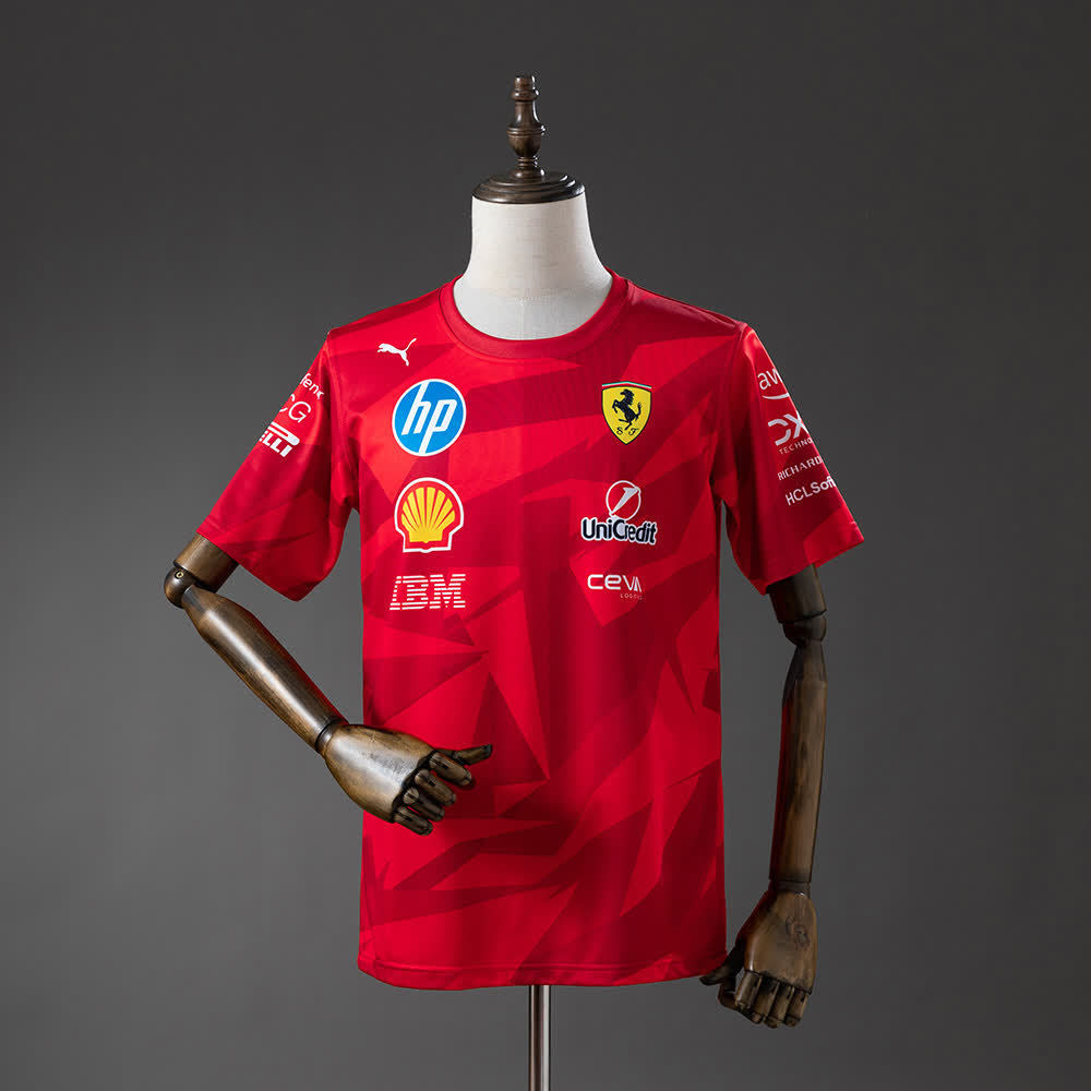 Scuderia Ferrari F1 2026 Fahrer-T-Shirt--4