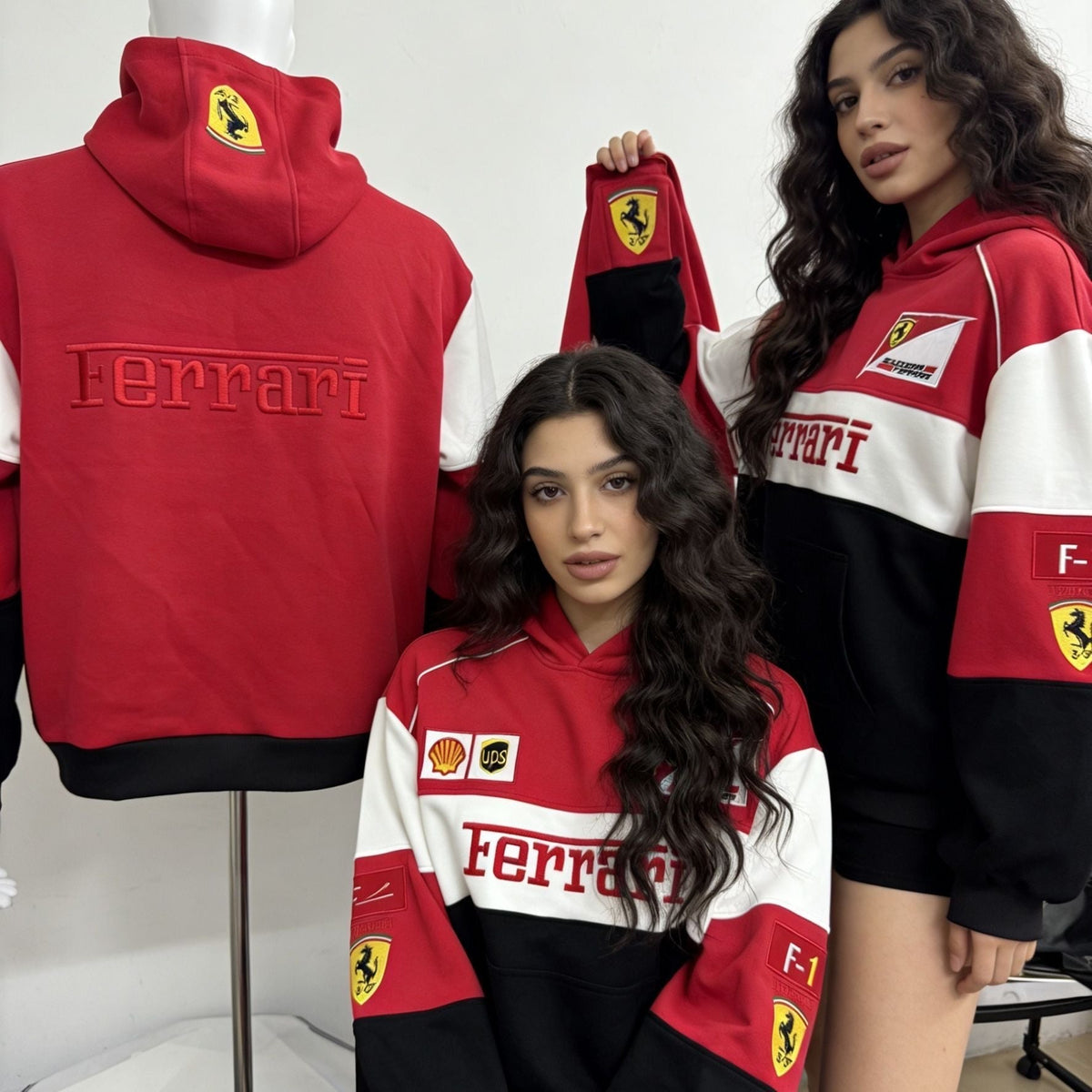 F1 Racing Ferrari Team Kapuzenpullover