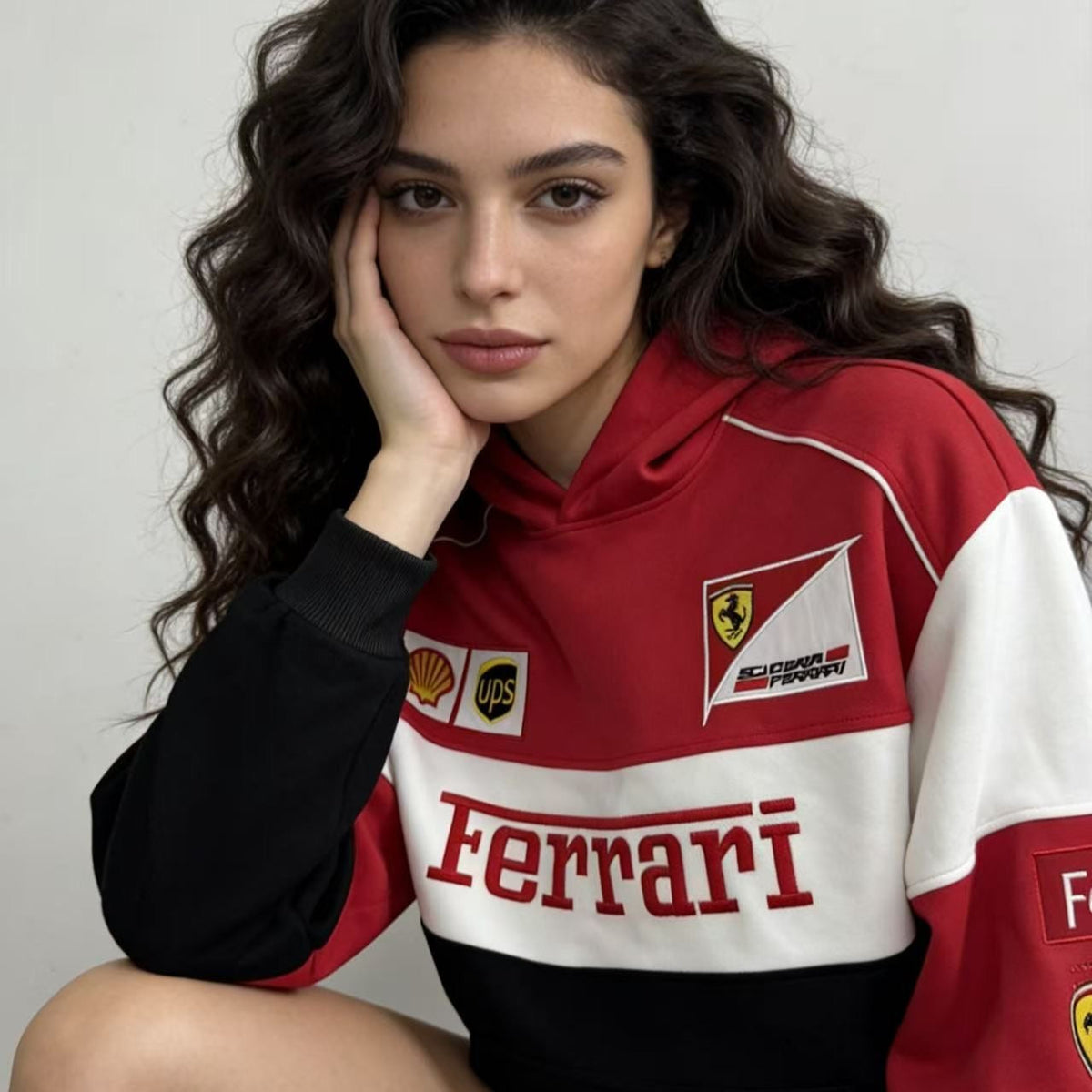 F1 Racing Ferrari Team Kapuzenpullover