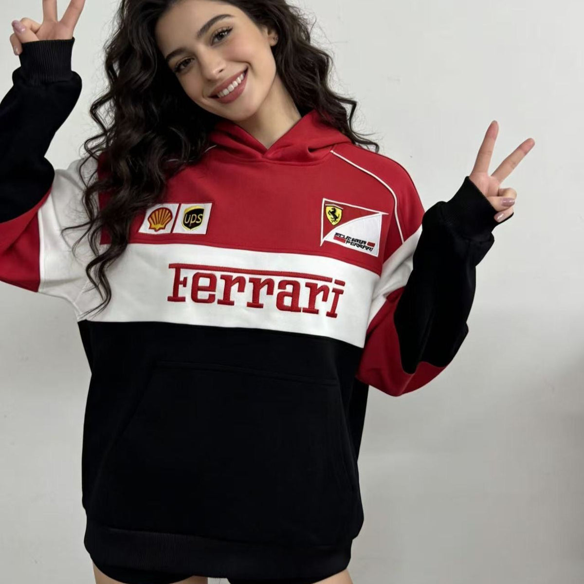 F1 Racing Ferrari Team Kapuzenpullover