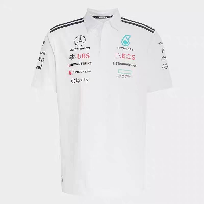 Team Engineers Polohemd 2025 Mercedes-AMG Petronas Formel 1 Team -1