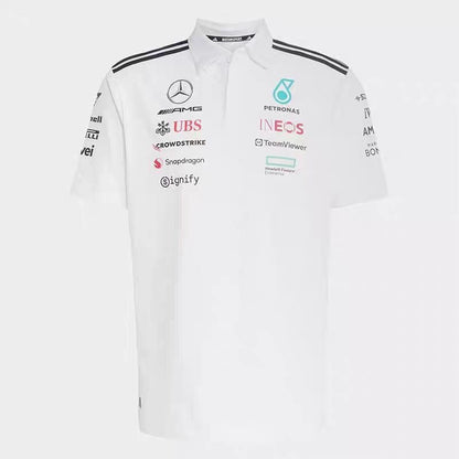 Team Engineers Polohemd 2025 Mercedes-AMG Petronas Formel 1 Team -1
