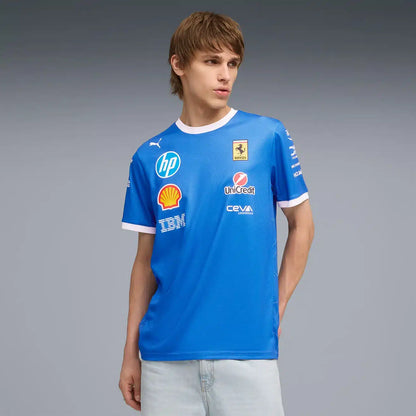 Scuderia Ferrari 2025 Monza Großer Preis von Italien Team-T-Shirt Sonderedition