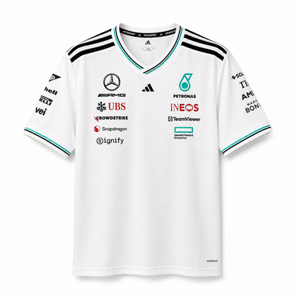 Team Fahrer T-Shirt Trikot 2026 Mercedes-AMG Petronas Formel 1 Team-4