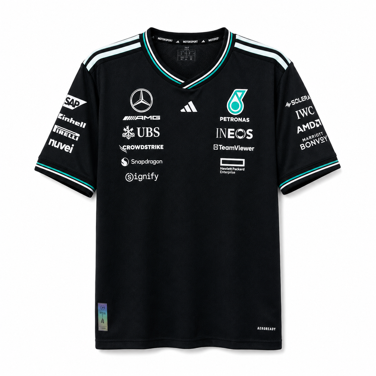 Team Driver T-Shirt Jersey 2026 Mercedes-AMG Petronas Formel 1 Team-3