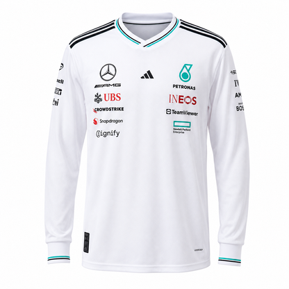 Team Driver T-Shirt Trikot 2026 Mercedes-AMG Petronas Formel 1 Team-2