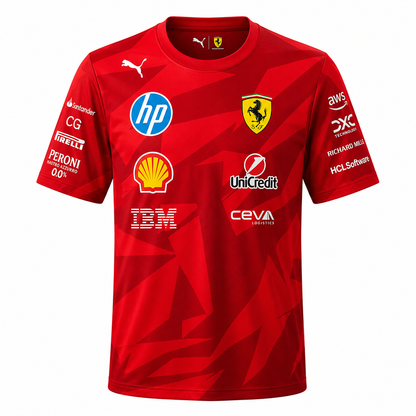 Scuderia Ferrari F1 2026 Fahrer-T-Shirt--4