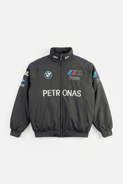 BMW F1 Vintage Racing Jacket – Black Edition