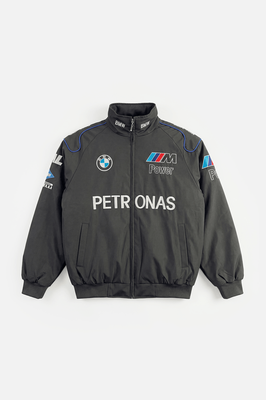 BMW F1 Vintage Racing Jacket – Black Edition