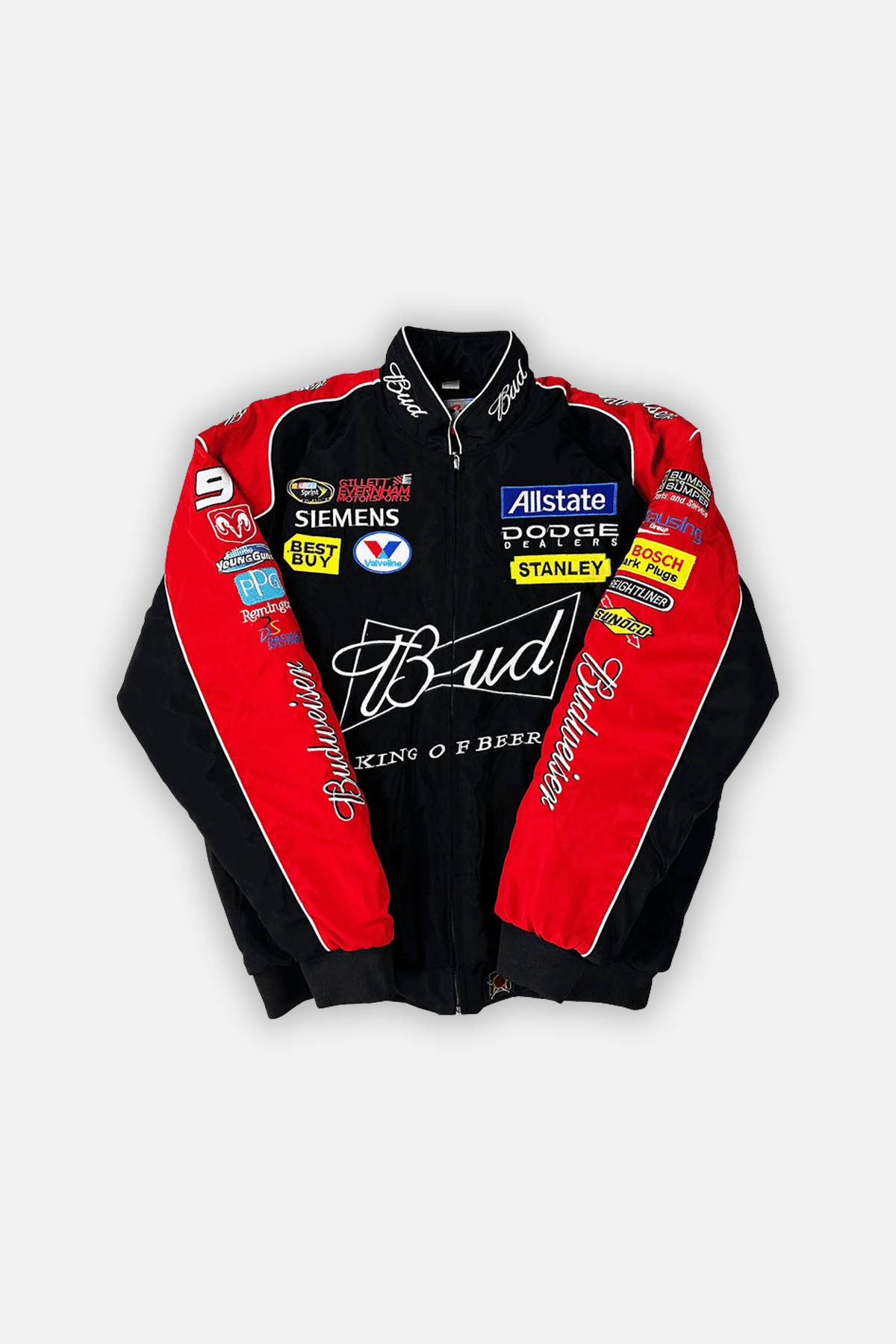 Budweiser Racing Vintage Jacke - Black Edition