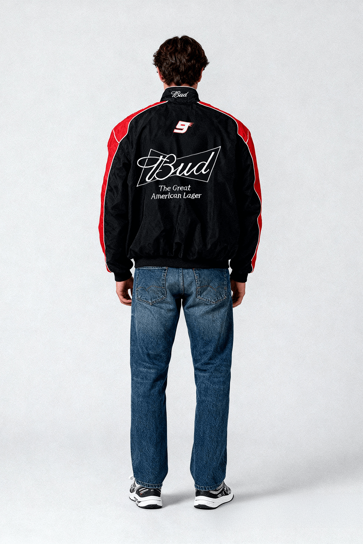 Budweiser Racing Vintage Jacke - Black Edition