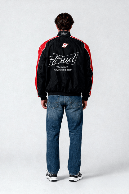 Budweiser Racing Vintage Jacke - Black Edition