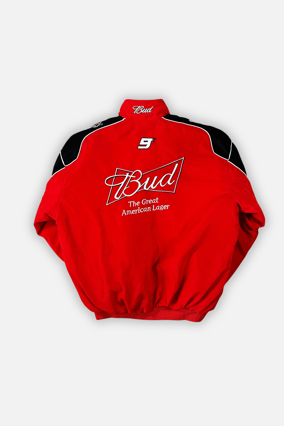 Budweiser Racing Vintage Jacke - Rote Edition