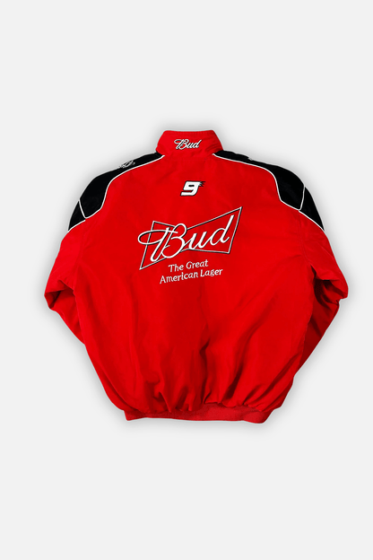 Budweiser Racing Vintage Jacke - Rote Edition