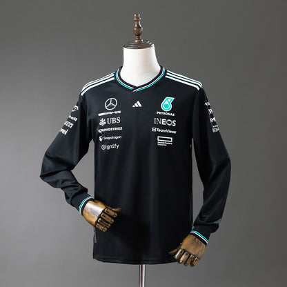 T-Shirt Jersey 2026 Mercedes-AMG Petronas Formel 1 Team Teamfahrer-1