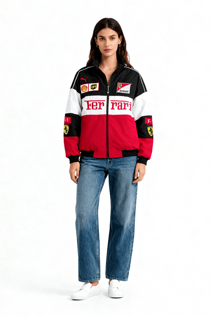 Ferrari F1 Vintage Racing Jacket – Klassische Edition