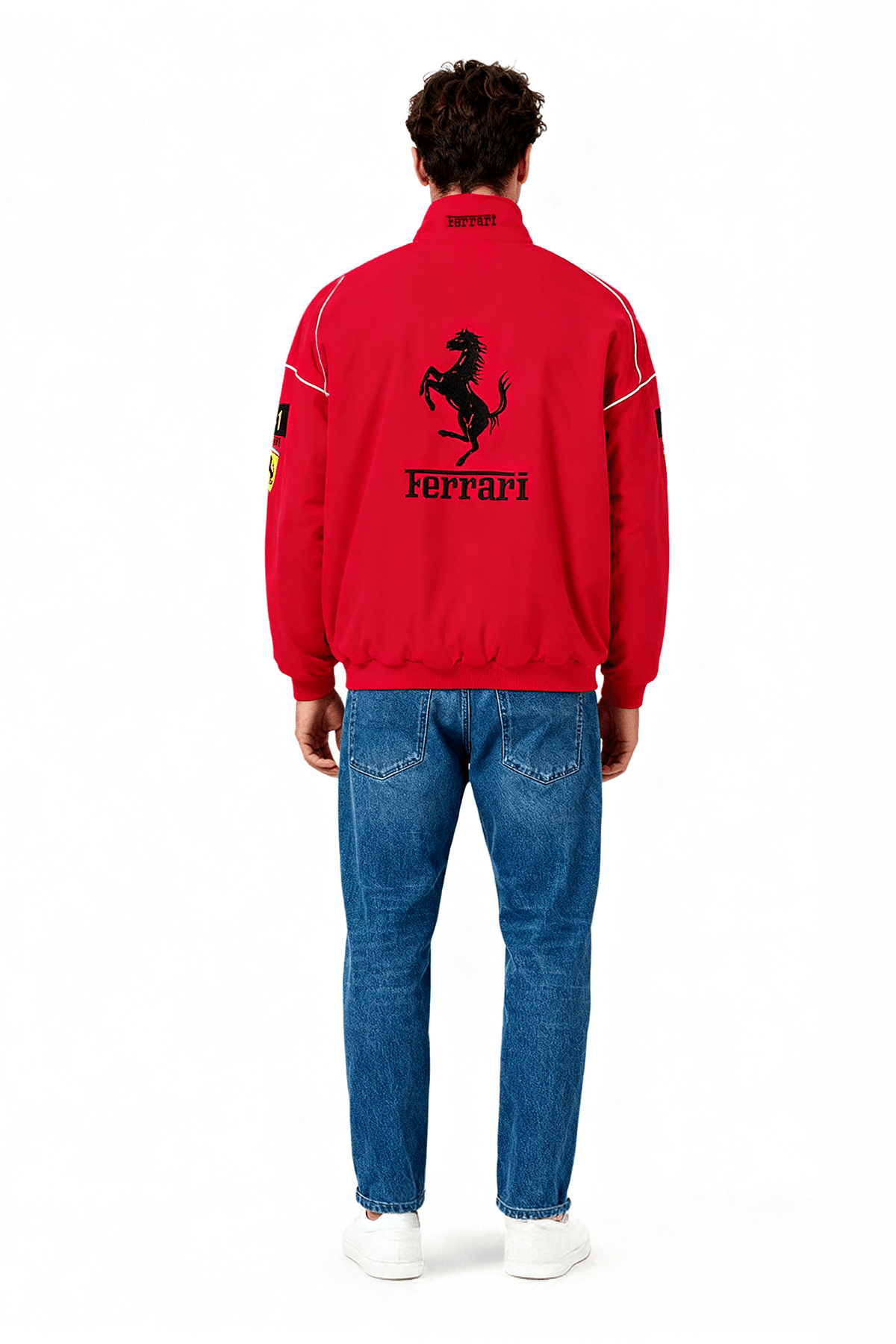 Ferrari F1 Vintage Racing Jacket – Red Edition