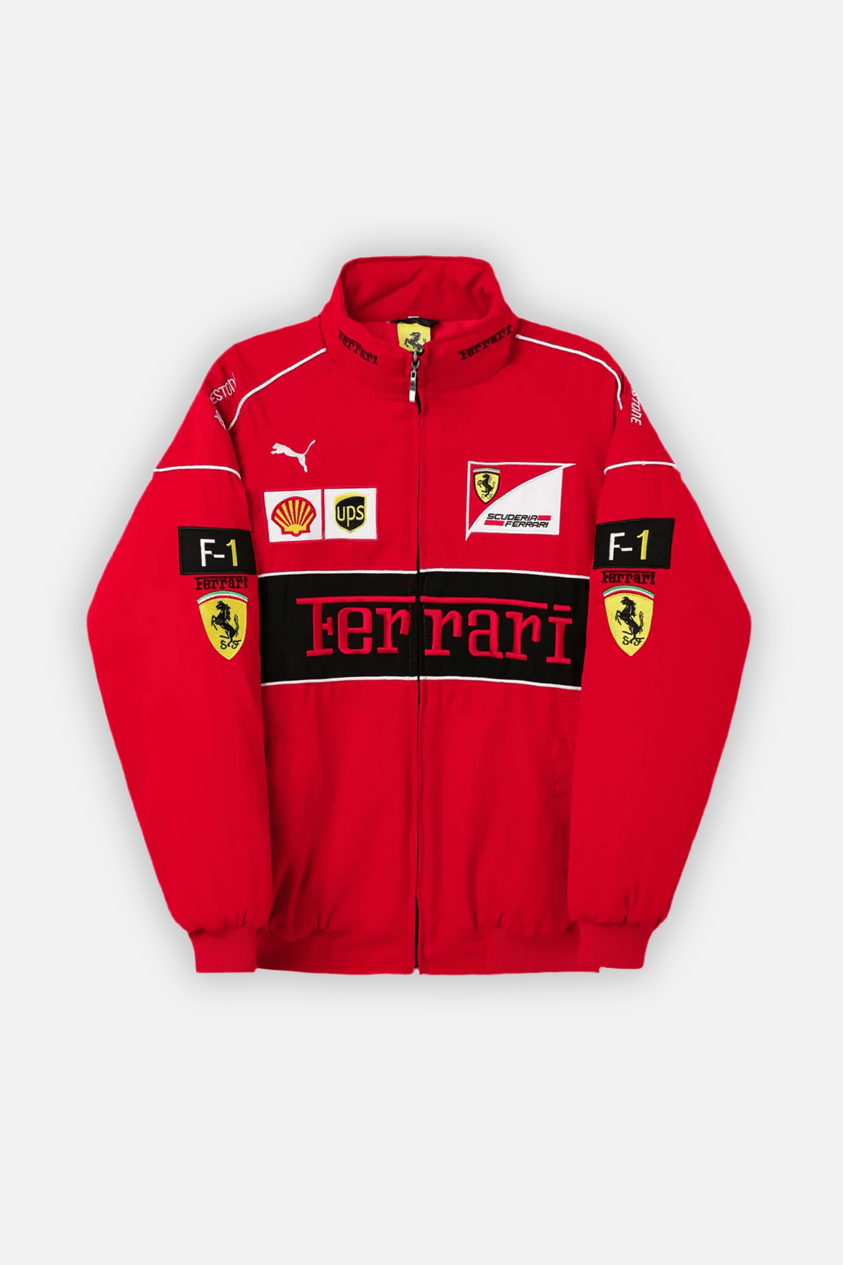 Ferrari F1 Vintage Racing Jacket – Red Edition