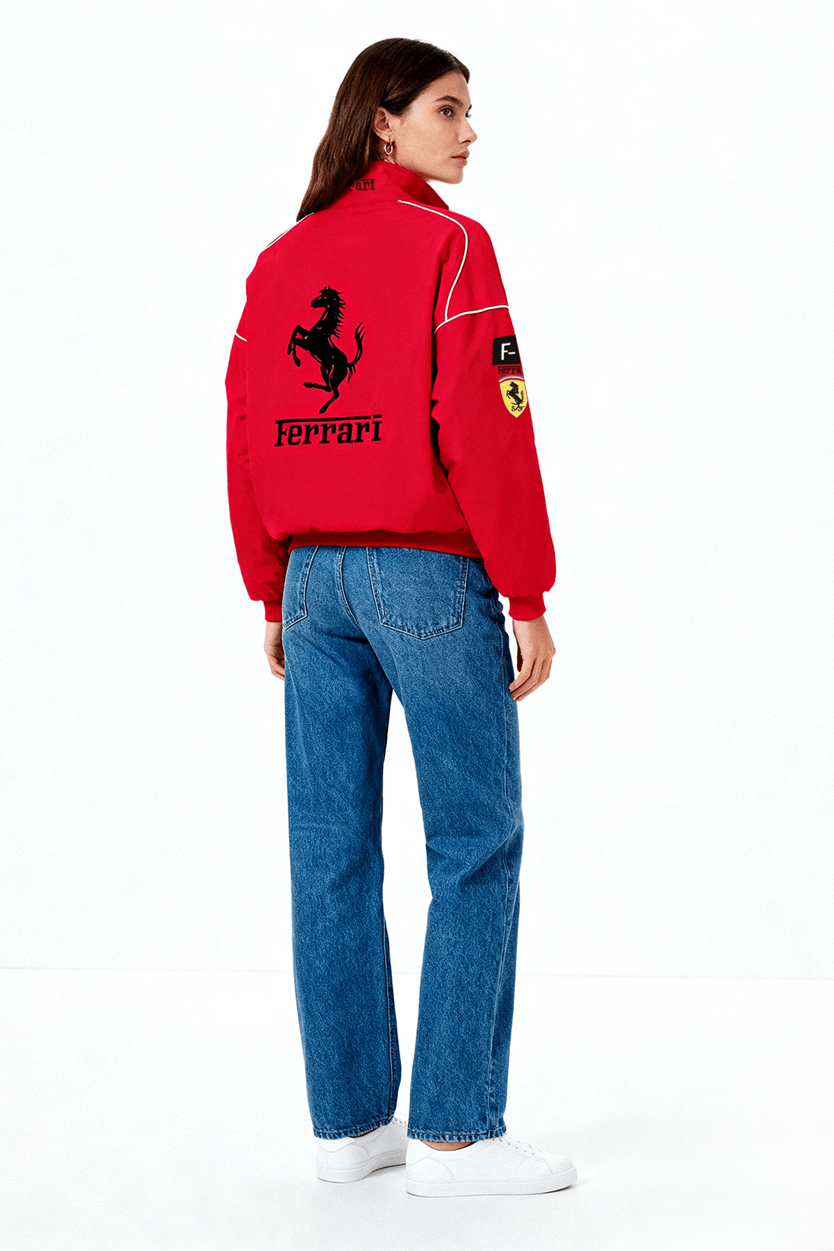 Ferrari F1 Vintage Racing Jacket – Red Edition