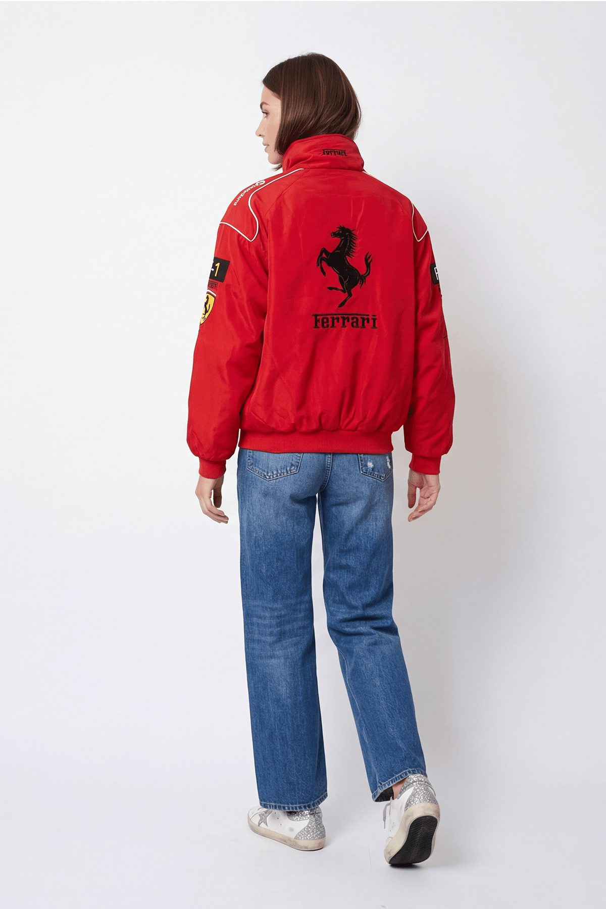 Ferrari F1 Vintage Racing Jacket – Red ZipCover Edition