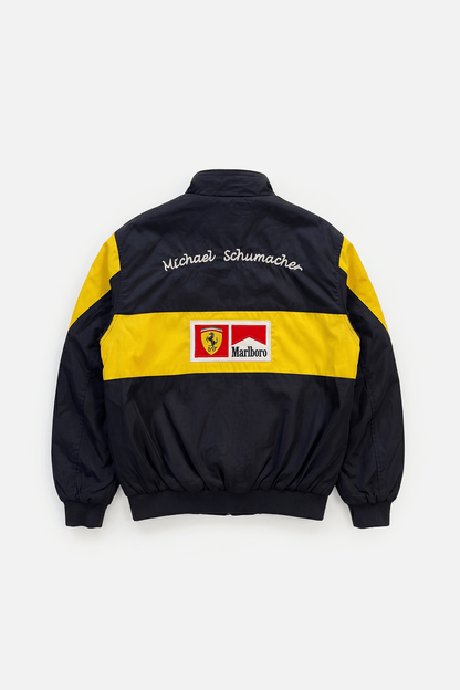 Ferrari F1 Vintage Rennjacke - Yellow Edition