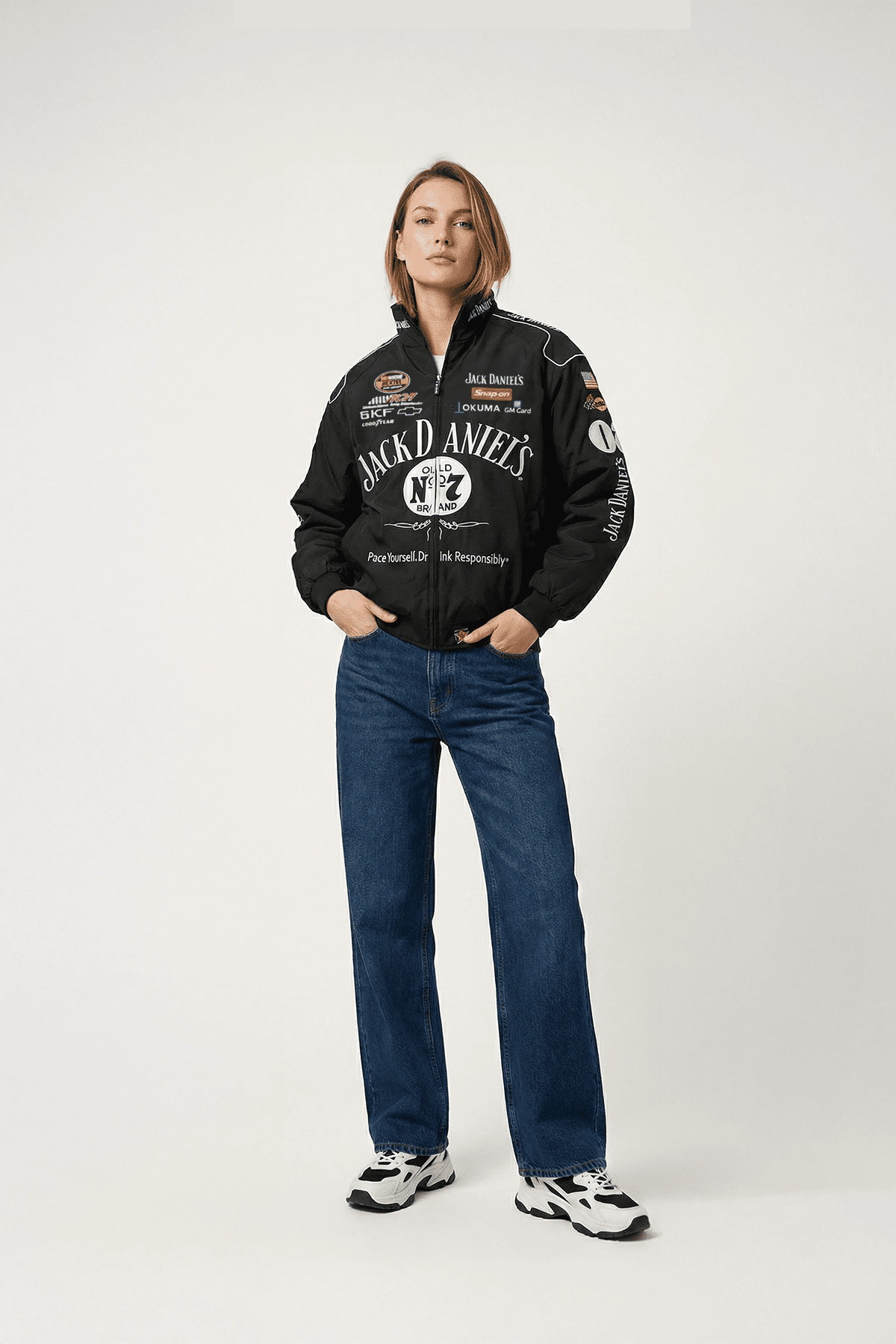 Jack Daniel's Racing Vintage Jacke - Black Edition