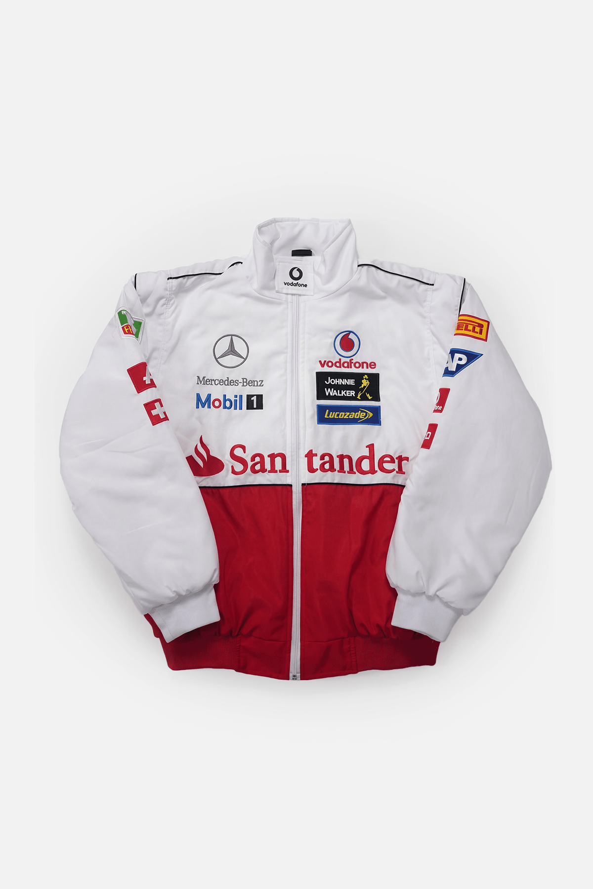 Mercedes-Benz Vintage-Jacke – Weiße Edition