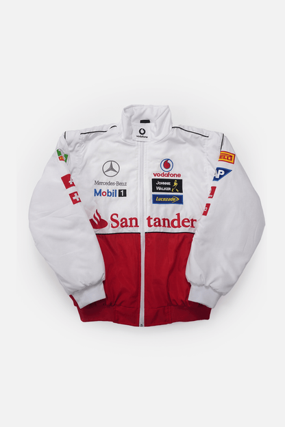 Mercedes-Benz Vintage-Jacke – Weiße Edition