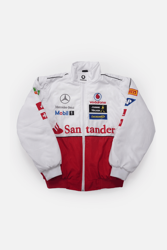 Mercedes-Benz Vintage-Jacke – Weiße Edition