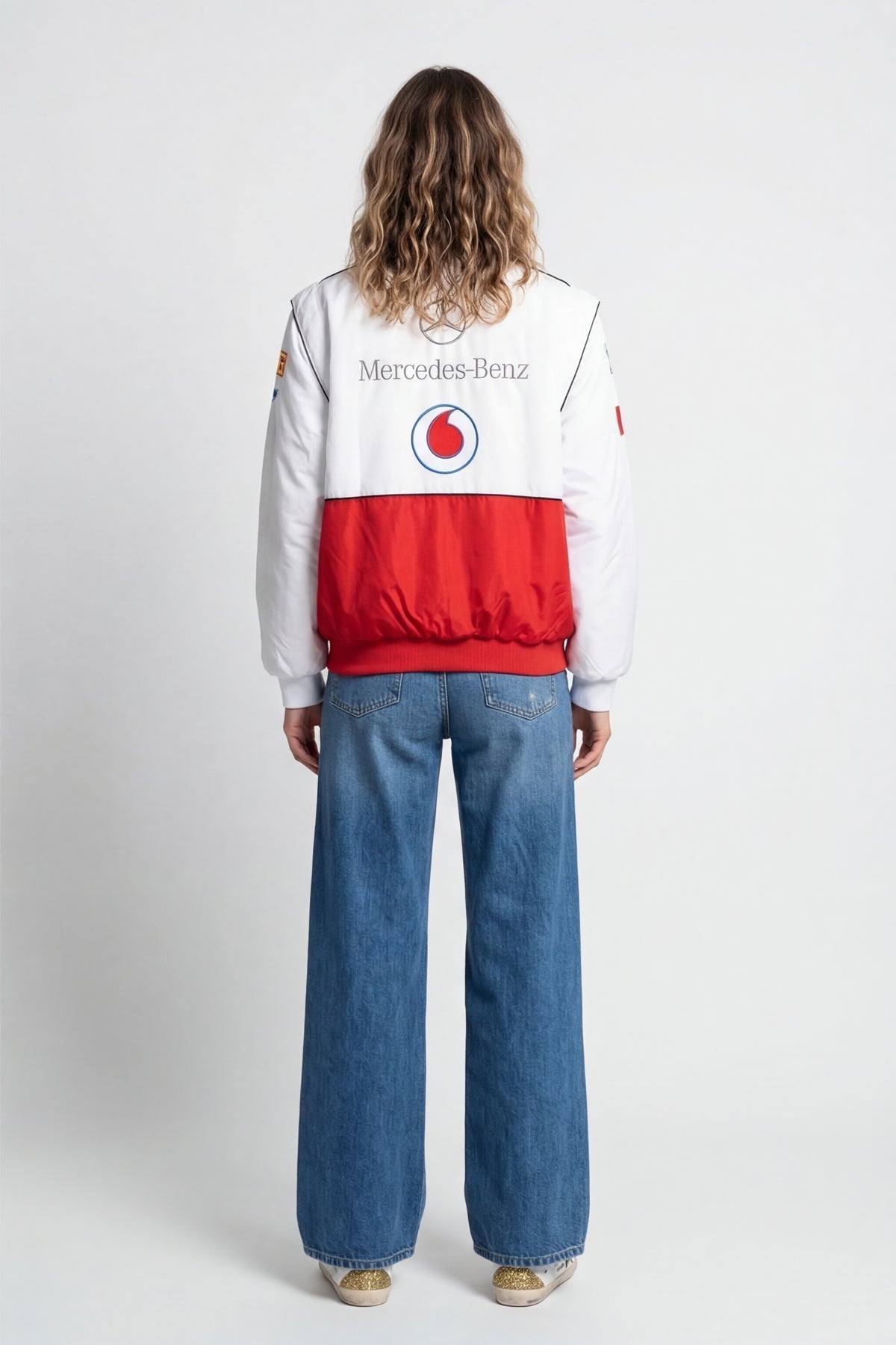 Mercedes-Benz Vintage-Jacke – Weiße Edition