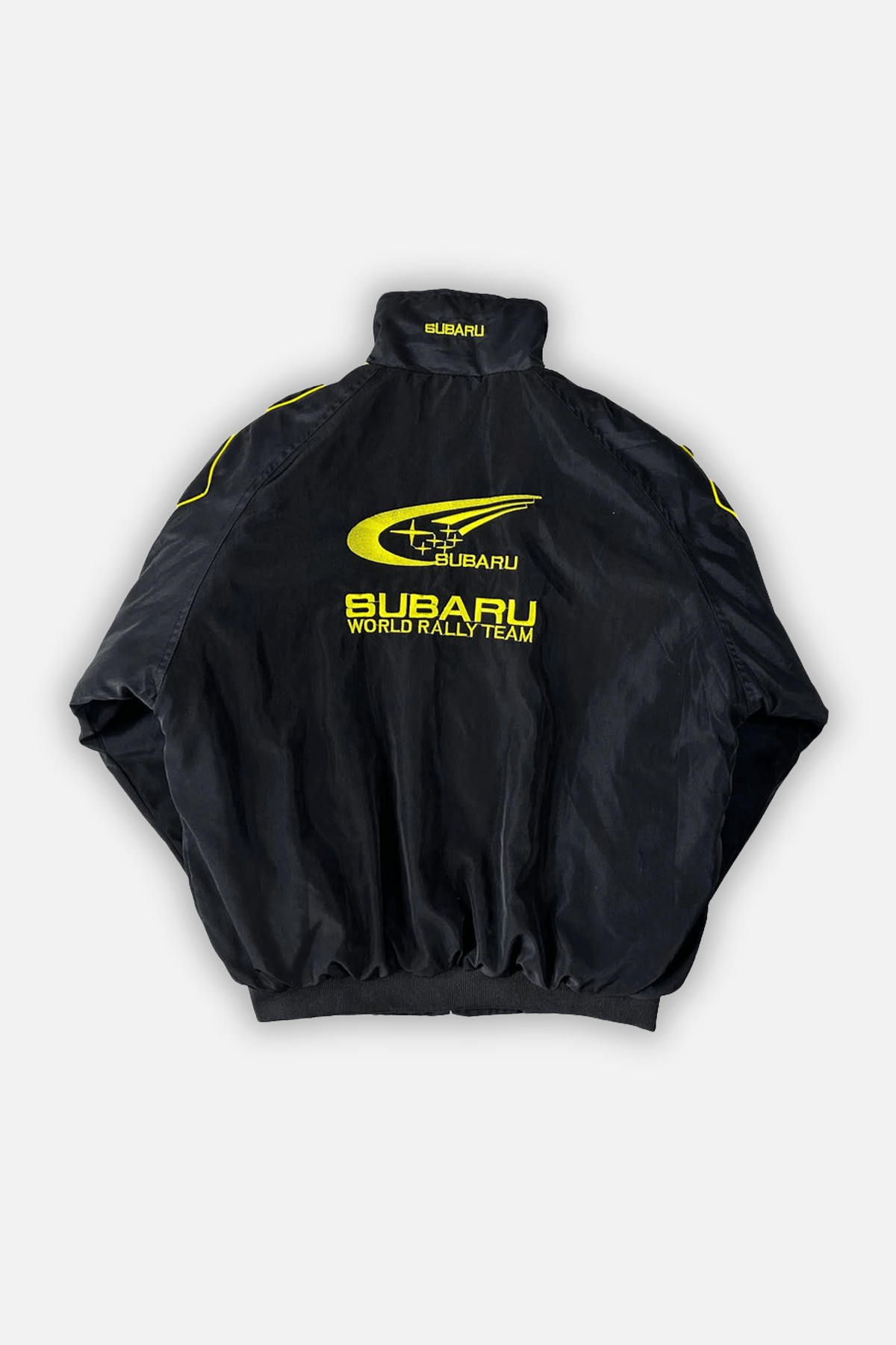 Subaru Rally Vintage Racing Jacket – Black Edition