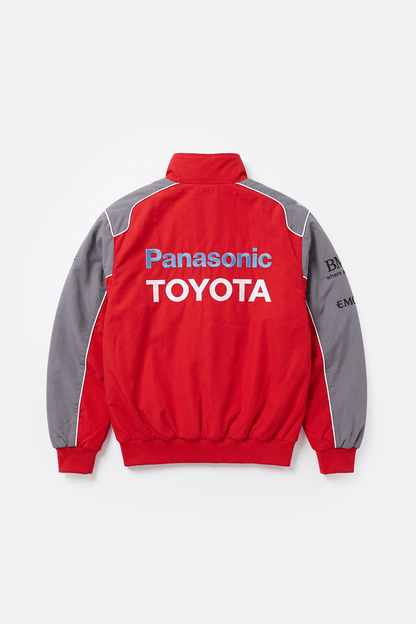 Toyota F1 Vintage Racing Jacket – Red&Grey Edition