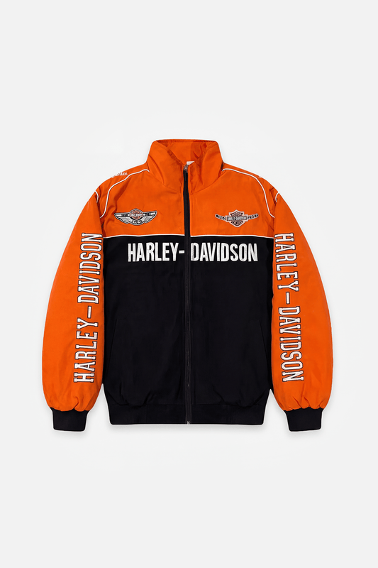 Vintage Harley Davidson 100th Anniversary Jacke (Orange Edition)